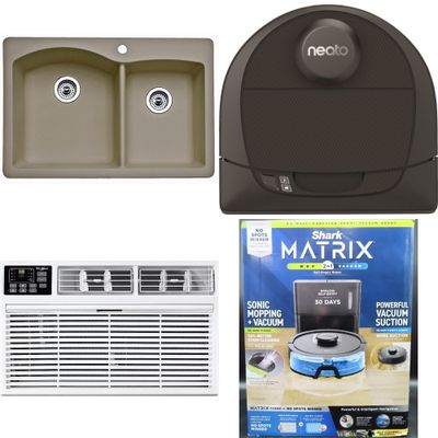 1 Pallet - 26 Pcs - Vacuums, Hardware, Sony, Camping & Hiking - Damaged / Missing Parts / Tested NOT WORKING - Shark, Hoover, Mr. Heater, WHIRLPOOL