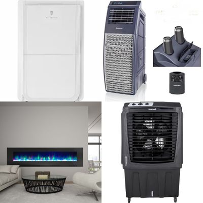 Truckload - 24 Pallets - 682 Pcs - Humidifiers / De-Humidifiers, Accessories, Fans - Mixed Conditions - Major Retailer - WH1T17