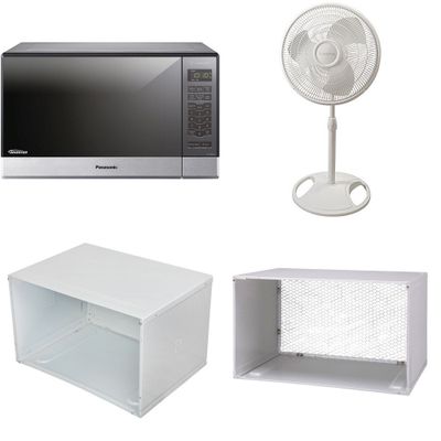 1 Pallet - 27 Pcs - Kitchen & Dining, Fans, Accessories - Untested Customer Returns - Panasonic, Lasko, Keystone, Haunted Hill Farm