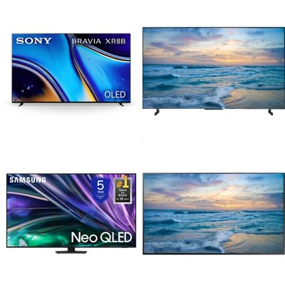 Truckload - 14 Pallets - 183 Pcs - LED & LCD - Damaged / Missing Parts / Tested NOT WORKING - VIZIO, Onn, Samsung, TCL