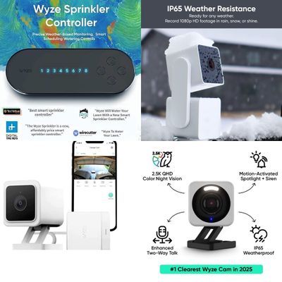 1 Parcel Box - 39 Pcs - Security & Surveillance, Home Security & Safety - Mixed Conditions - Wyze