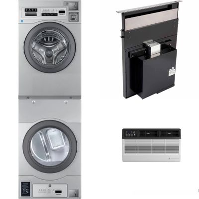 Truckload 24 Pallets - 212 Pcs - Air Conditioners, Bar Refrigerators & Water Coolers, Patio & Outdoor Lighting / Decor, Refrigerators - Damaged / Missing Parts / Tested NOT WORKING - WHIRLPOOL, Keystone, LG, TCL