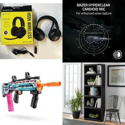 1 Pallet - 31 Pcs - Water Guns & Foam Blasters, Sony, Storage & Organization, Decor - Major Retailer