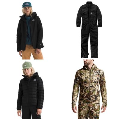 1 Pallet - 523 Pcs - Fishing & Wildlife, T-Shirts, Polos, Sweaters, Jackets & Outerwear, Jeans, Pants, Legging & Shorts - Mixed Conditions - Outdoor Retailer