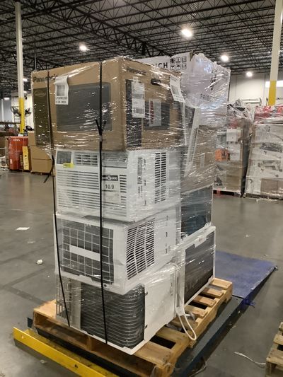 1 Pallet - 8 Pcs - Air Conditioners - DEFECTIVE/AS-IS RETURNS
