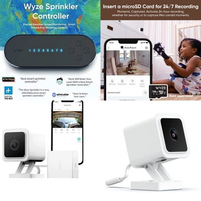 1 Parcel Box - 71 Pcs - Security & Surveillance, Hardware - Mixed Conditions - Wyze