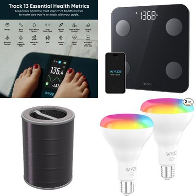 1 Parcel Box - 46 Pcs - Smart, Home Automation, Exercise & Fitness - Mixed Conditions - Wyze
