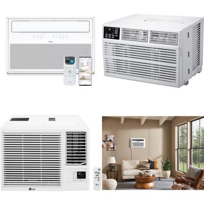 3 Pallets - 34 Pcs - Air Conditioners, Microwaves - Damaged / Missing Parts / Tested NOT WORKING - Keystone, WHIRLPOOL, LG, Frigidaire