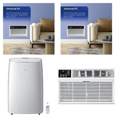 1 Pallet - 8 Pcs - Air Conditioners- DEFECTIVE/AS-IS RETURNS - Walmart