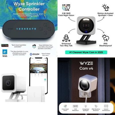 1 Parcel Box - 25 Pcs - Security & Surveillance, Hardware - Mixed Conditions - Wyze