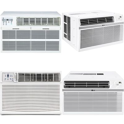 1 Pallet - 7 Pcs - Air Conditioners - Damaged / Missing Parts / Tested NOT WORKING - LG, Keystone, Arctic Wind, Frigidaire