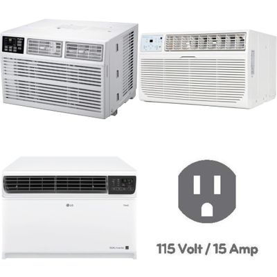 1 Pallet - 9 Pcs - Air Conditioners - Damaged / Missing Parts / Tested NOT WORKING - LG, WHIRLPOOL, Panasonic, Keystone