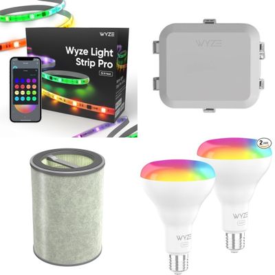 1 Parcel Box - 45 Pcs - Smart, Home Automation - Mixed Conditions - Wyze