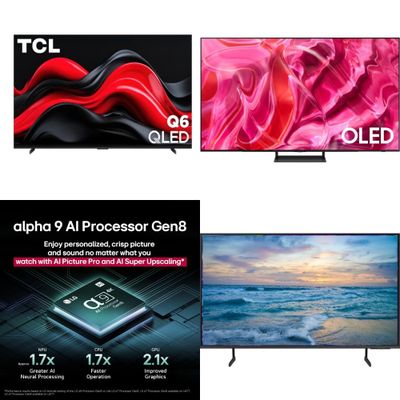 Truckload 13 Pallets - 162 Pcs - LED & LCD - Damaged / Missing Parts / Tested NOT WORKING - VIZIO, Onn, Samsung, TCL