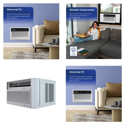 1 Pallet - 9 Pcs - Air Conditioners - Damaged / Missing Parts / Tested NOT WORKING - Friedrich, Keystone, LG