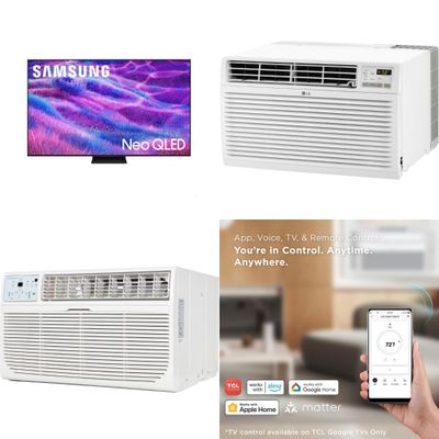 1 Pallet - 12 Pcs - Air Conditioners - Damaged / Missing Parts / Tested NOT WORKING - LG, Samsung, Keystone, LG ELECTRONICS USA INC