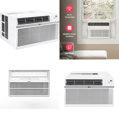 1 Pallet - 7 Pcs - Air Conditioners - Damaged / Missing Parts / Tested NOT WORKING - LG, WHIRLPOOL, Frigidaire, TCL
