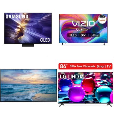Truckload 15 Pallets - 190 Pcs - LED & LCD - Damaged / Missing Parts / Tested NOT WORKING - VIZIO, Onn, Samsung, LG