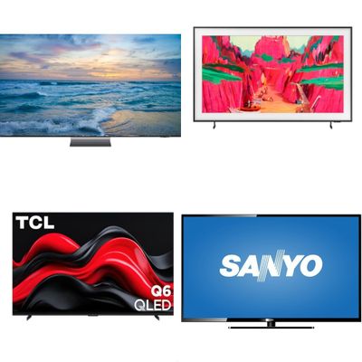 Truckload - 17 Pallets - 194 Pcs - LED & LCD - Damaged / Missing Parts / Tested NOT WORKING - VIZIO, Onn, TCL, LG