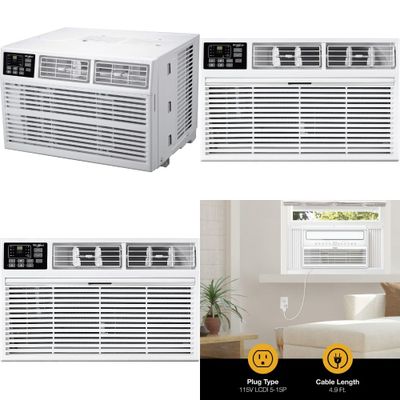 1 Pallet - 9 Pcs - Air Conditioners - Damaged / Missing Parts / Tested NOT WORKING - WHIRLPOOL, LG, Keystone