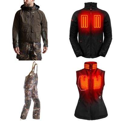 1 Pallet - 468 Pcs - Fishing & Wildlife, T-Shirts, Polos, Sweaters, Jackets & Outerwear, Jeans, Pants, Legging & Shorts - Mixed Conditions - Outdoor Retailer
