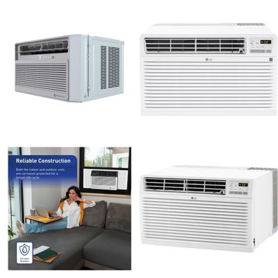 1 Pallet - 10 Pcs - Air Conditioners - Damaged / Missing Parts / Tested NOT WORKING - LG, WHIRLPOOL, Friedrich, Amana