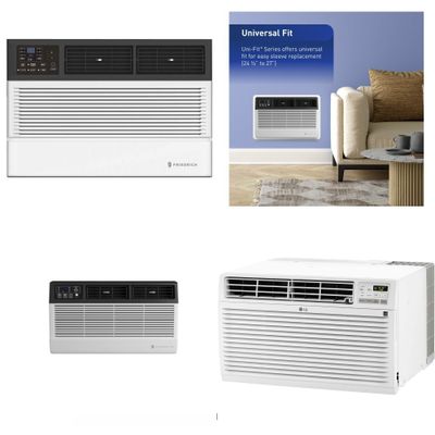 12 Pallets - 94 Pcs - Air Conditioners, Refrigerators, Microwaves - Damaged / Missing Parts / Tested NOT WORKING - LG, WHIRLPOOL, Keystone, Frigidaire