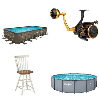 1 Pallet - 23 Pcs - Pools & Water Fun, Accessories, Outdoor Play, Kitchen & Dining - Major Retailer