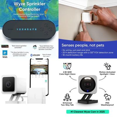 1 Parcel Box - 36 Pcs - Security & Surveillance, Home Security & Safety - Mixed Conditions - Wyze