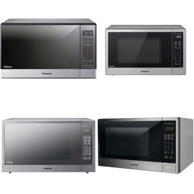 1 Pallet - 21 Pcs - Microwaves - Untested Customer Returns - Panasonic, Sharp Electronics, Nespresso