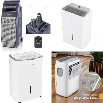 1 Pallet - 21 Pcs - Humidifiers / De-Humidifiers, Heaters - Visually inspected, Good/Functional