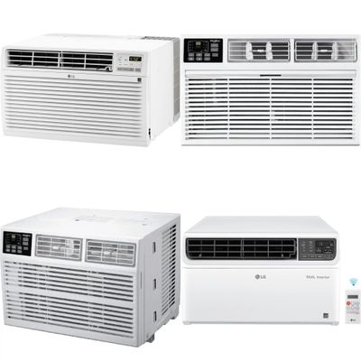 1 Pallet - 5 Pcs - Air Conditioners - Damaged / Missing Parts / Tested NOT WORKING - WHIRLPOOL, LG Electronics, LG, Backhome Products