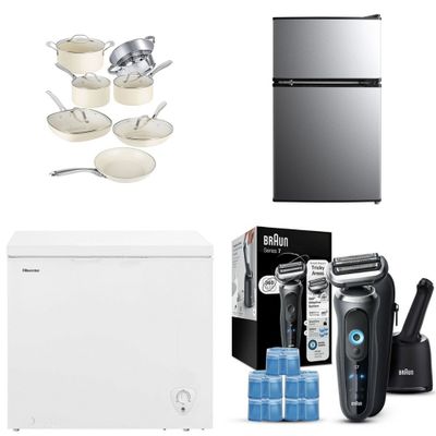 1 Pallet - 10 Pcs - Refrigerators, Shaving, Oral Care - Untested Customer Returns - Outdoor Retailer