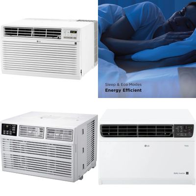 1 Pallet - 8 Pcs - Air Conditioners - Damaged / Missing Parts / Tested NOT WORKING - LG, LG Electronics, WHIRLPOOL, TCL