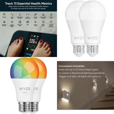1 Parcel Box - 39 Pcs - Smart, Home Automation - Mixed Conditions - Wyze