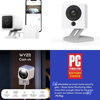 1 Parcel Box - 19 Pcs - Security & Surveillance, Home Security & Safety - Mixed Conditions - Wyze