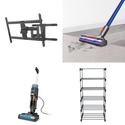 1 Pallet - 26 Pcs - Vacuums, TV Stands, Wall Mounts & Entertainment Centers-Mixed Condition - General Merchandise