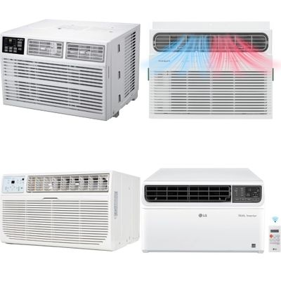 1 Pallet - 8 Pcs - Air Conditioners - Damaged / Missing Parts / Tested NOT WORKING - Keystone, LG, Frigidaire, WHIRLPOOL