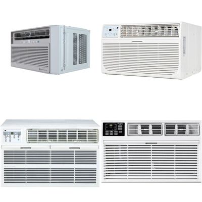 1 Pallet - 9 Pcs - Air Conditioners - Damaged / Missing Parts / Tested NOT WORKING - TCL, Keystone, Friedrich, Arctic Wind