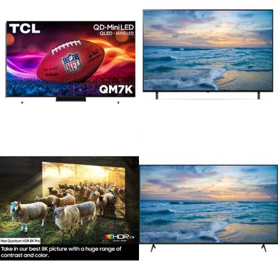 Truckload 16 Pallets - 198 Pcs - LED & LCD - Damaged / Missing Parts / Tested NOT WORKING - VIZIO, Onn, Samsung, LG