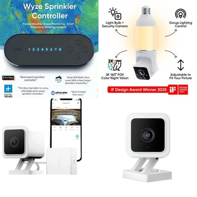1 Parcel Box - 104 Pcs - Security & Surveillance, Home Security & Safety - Mixed Conditions - Wyze