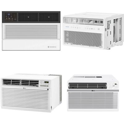 1 Pallet - 10 Pcs - Air Conditioners - Damaged / Missing Parts / Tested NOT WORKING - LG, LG Electronics, Friedrich, WHIRLPOOL
