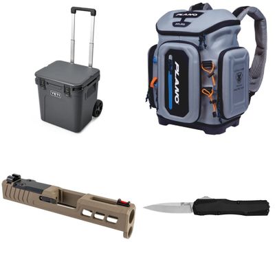 1 Pallet - 62 Pcs - Mens, Fishing & Wildlife, Camping & Hiking, Hunting - Mixed Conditions - Outdoor Retailer