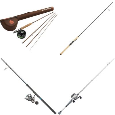 1 Pallet - 302 Pcs - Fishing & Wildlife - Bass Pro Shops, Johnny Morris Signature, St. Croix, Zebco - Outdoor Retailer