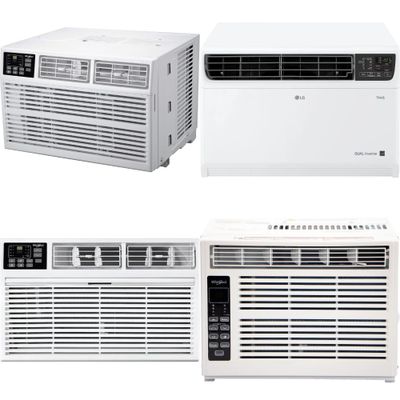1 Pallet - 11 Pcs - Air Conditioners - Damaged / Missing Parts / Tested NOT WORKING - LG, WHIRLPOOL, TCL