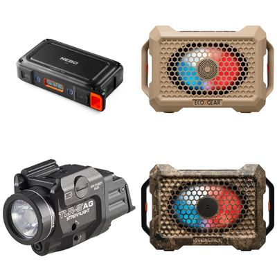 1 Pallet - 167 Pcs - Camping & Hiking, Hunting, Shooting, Fishing & Wildlife - Nebo, Carhartt, Streamlight, Howard Leight - Outdoor Retailer