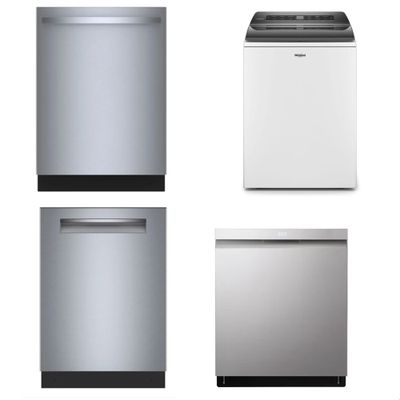1 Pallet - 4 Pcs - Dishwashers - Untested Customer Returns - Bosch, WHIRLPOOL, LG