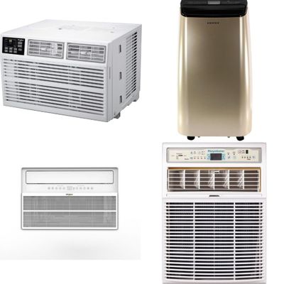 1 Pallet - 9 Pcs - Air Conditioners - Damaged / Missing Parts / Tested NOT WORKING - WHIRLPOOL, Panasonic, Samsung, Amana