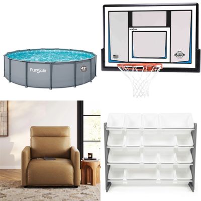 1 Pallet - 7 Pcs - Storage & Organization, Pools & Water Fun - Untested Customer Returns - Outdoor Retailer