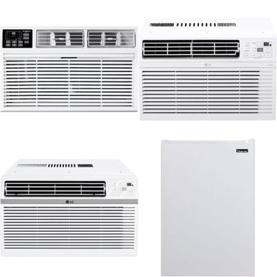 1 Pallet - 8 Pcs - Air Conditioners - Damaged / Missing Parts / Tested NOT WORKING - LG, WHIRLPOOL, Hanover, MAGIC CHEF